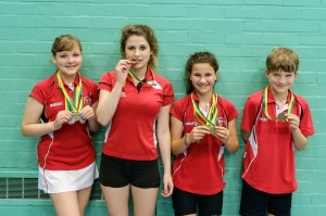 Notts Restricted Badminton Tournament 2014 Medal Winners